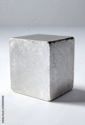 Rough textured concrete cub...