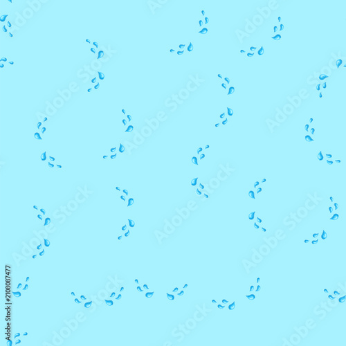 Εκτύπωση καμβά pattern sadness cry cartoon