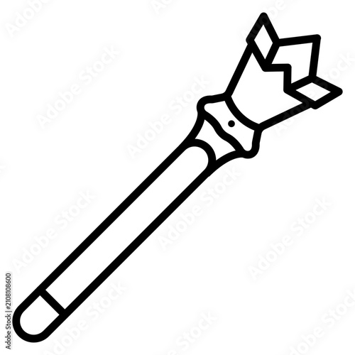 Canvas Print Kingdom Wand Icon