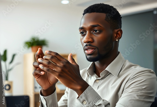 African american businessma...