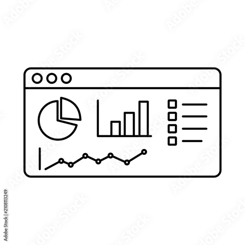 Reporting Dashboard Analytics Icon