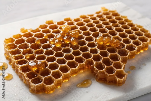 Macro Glistening Organic Raw 