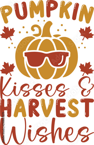 Pumpkin Kisses & Harvest Wishes
