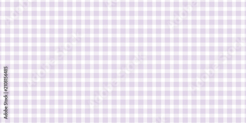 Violet and white plaid fabric texture background. Art
