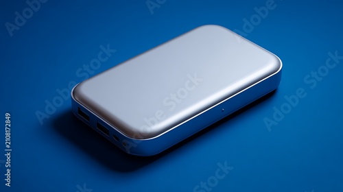 Computer Network Adapter Ethernet Cable and Hard Disk Drive Isolated on White Background for Digital Data Storage Internet Connectivity and Technology Equipment Concept