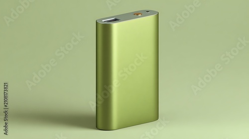 Set of Four Blank Cards Metal Plates and Different Batteries Isolated Collection for Mockup Template and Product Display on White Background