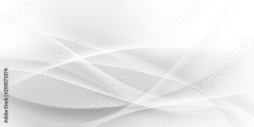 Принти на полотні gray and white abstract background modern vector illustration