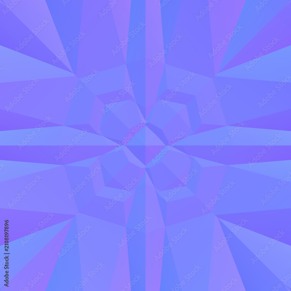 Obraz premium Seamless Sharp Faceted Geometric Normal Map