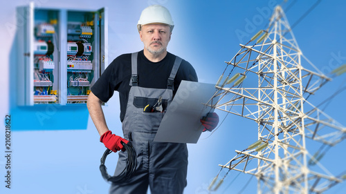 Canvas Print Electrical engineering