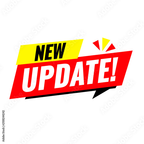 New Update UI Badge PNG, New Update Web Label PNG, New Update App Sticker PNG, New Update Dashboard Tag PNG, New Update Interface Banner PNG
