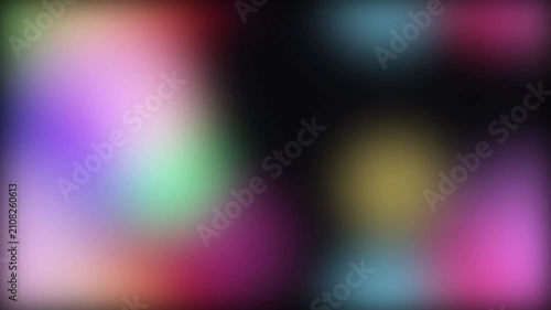 Abstract colorful gradient blob animation motion background