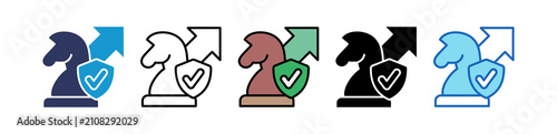 фотографія Trust Strategy multiple icon