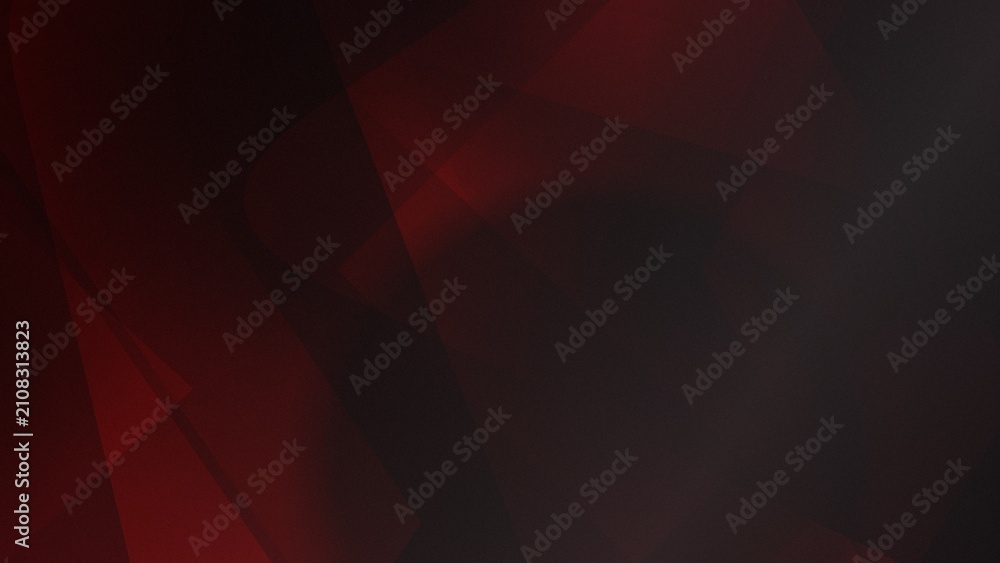 Obraz premium Abstract geometric illustration with dark red and black gradients, layered angular shapes, and subtle texture for tech presentations, gaming themes