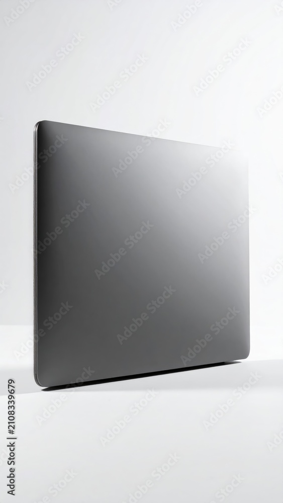 Fototapeta premium Sleek, modern device with clean lines, casting a subtle shadow