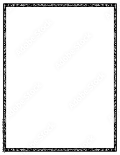 Black border
