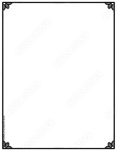 Black border
