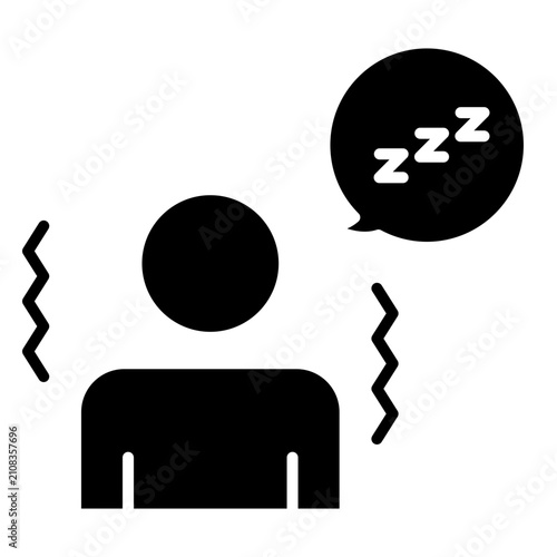 Nocturnal Sleep Seizure Icon