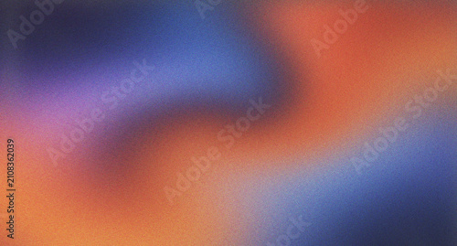 фотографія Vibrant abstract gradient with orange pink and blue colors and grainy texture cr