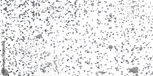 Photos Abstract grayscale texture with scattered speckles and irregular shapes, creating a dynamic, modern aesthetic