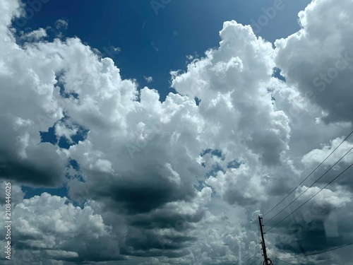 Canvas Print clouds in the sky