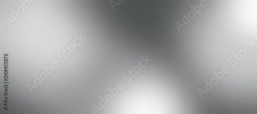 Konstfotografi Silver foil texture background with light reflection