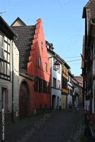 Quadro su tela Gasse in Barr, Elsass