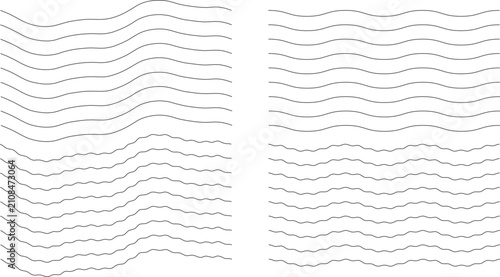 Fotografie Wave line set