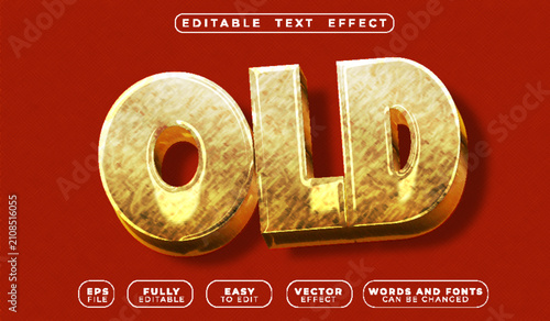 Schilderij op canvas Old Vintage Antique Retro Classic Heritage Nostalgic Typography Lettering Alpha