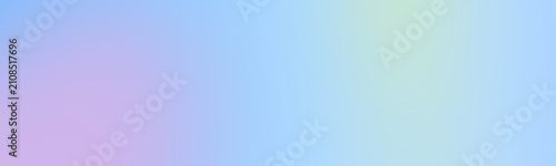 light blue, green and pink gradient banner with free space for text