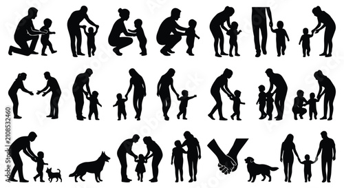 teaching child to walk