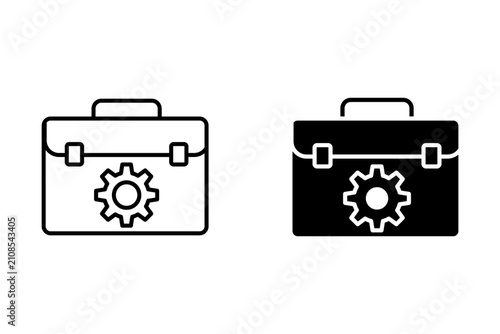 Project icon set multiple style collection