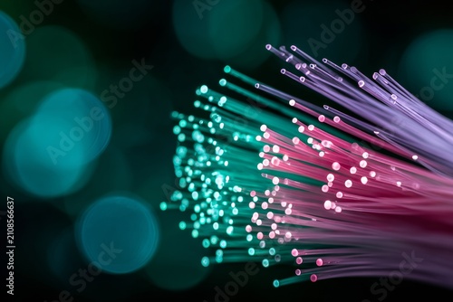 Vibrant strands of light weave technology's future