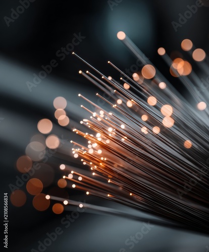 Discovering the beauty of fiber optic technology in action