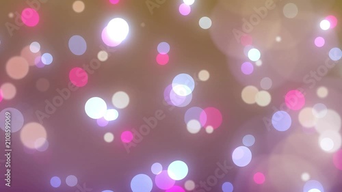 Abstract bokeh lights with colorful glow. Creative background for design projects.