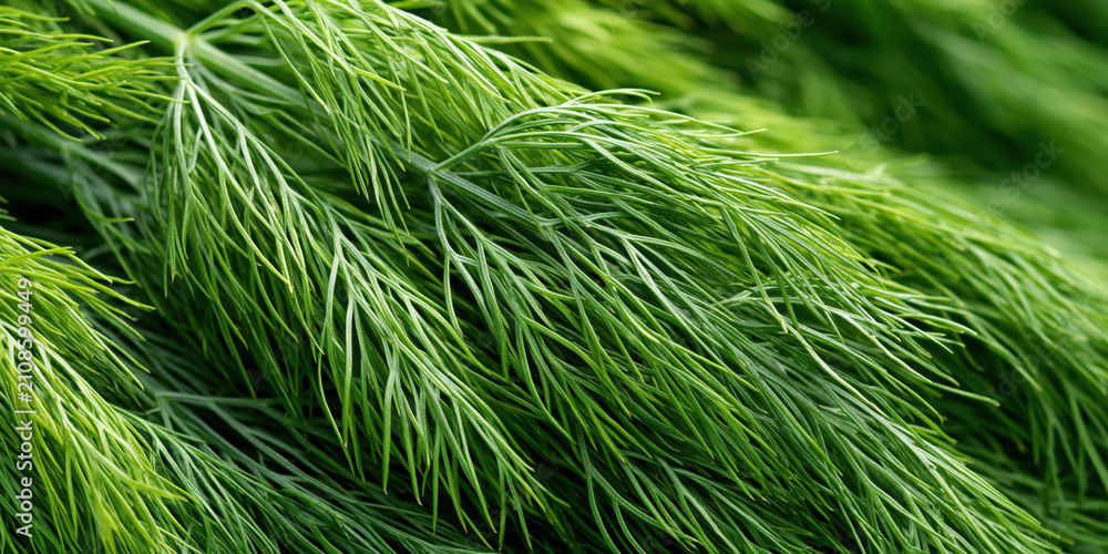 Fototapeta premium Close-Up of Lush Green Fern Foliage