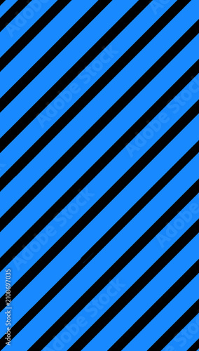 Fotografía Abstract diagonal stripes pattern in teal tones, evoking hypnotic and psychedeli