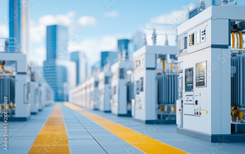 Modern Urban Substation Equipment for Efficient Electricity Distribution