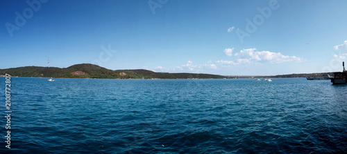 Canvastavla Bosphorus Seascape In Istanbul