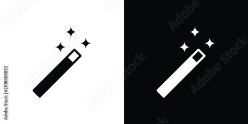 Obraz na plátně Magic icon minimal artwork bundle