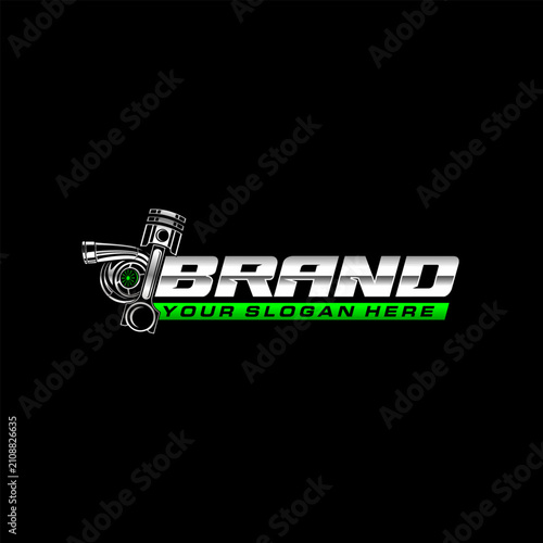 Auto repair logo template design. Vector illustration inspiration