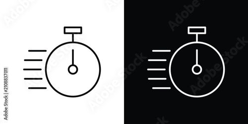 Foto Express icon minimal symbol collection