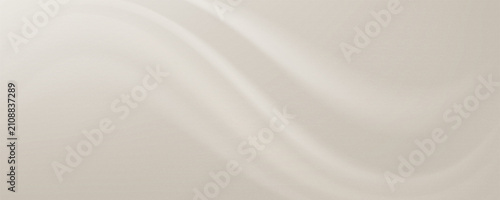 Quadro em tela Cream background with smooth, circular gradients