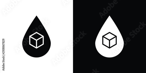Foto Blood sugar icon simple elements kit
