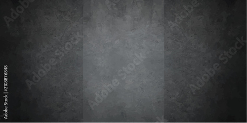 Fotografie A dark, textured concrete surface with subtle vertical panel lines and a gradient from dark edges to a lighter center