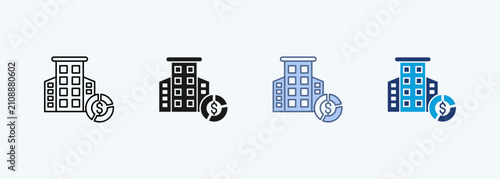 Asset multiple style icon collection