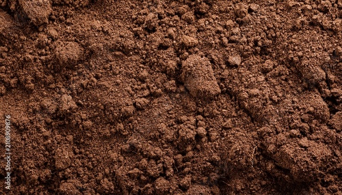 brown ground surface close up natural background soil surface top view