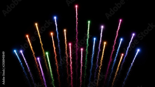 Fireworks Background for Celebration Event