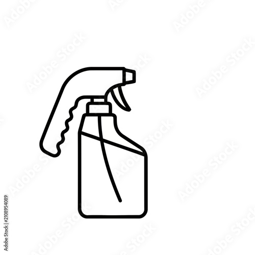 Spray bottle icon