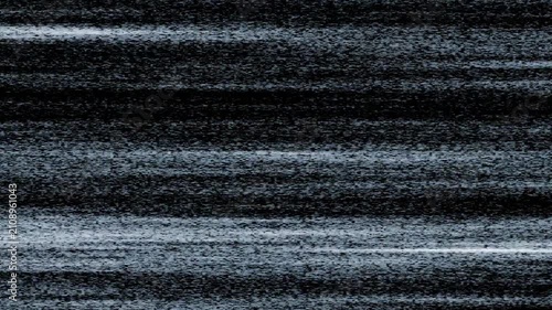 Abstract VHS glitch background with colorful digital noise  and horizontal.