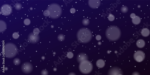 Bild auf Leinwand Starry sky background